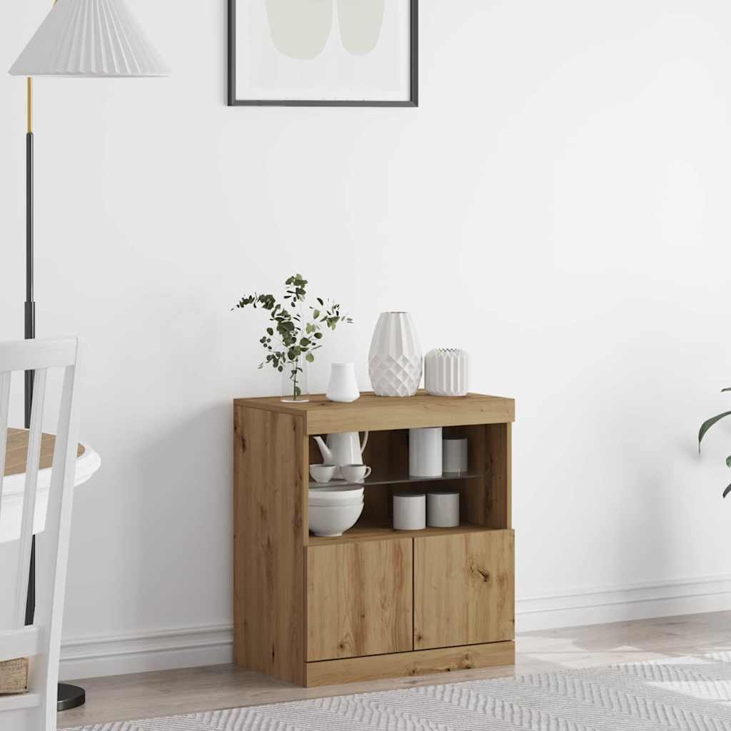 Buffet Marron 60 x 37 x 67 cm Bois d'ingénierie - XIOS