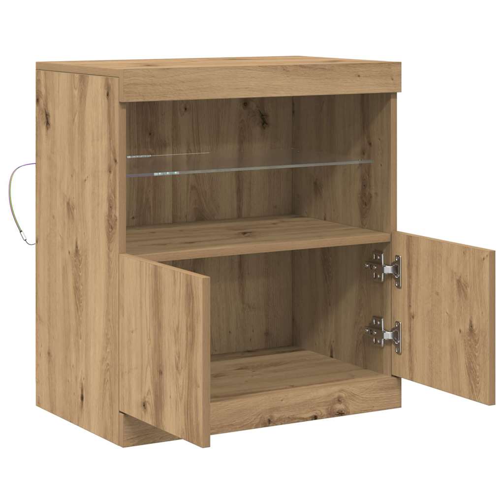 Buffet Marron 60 x 37 x 67 cm Bois d'ingénierie - XIOS