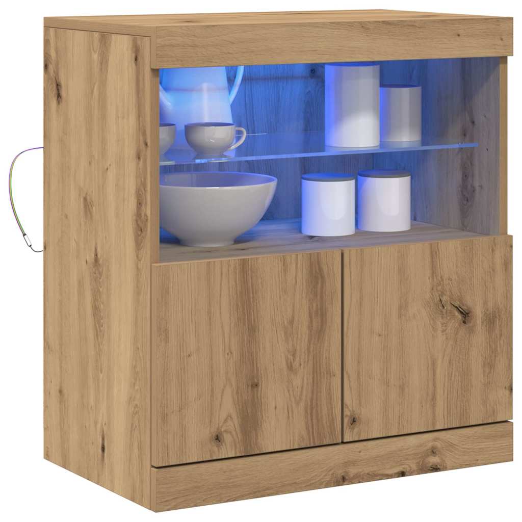 Buffet Marron 60 x 37 x 67 cm Bois d'ingénierie - XIOS