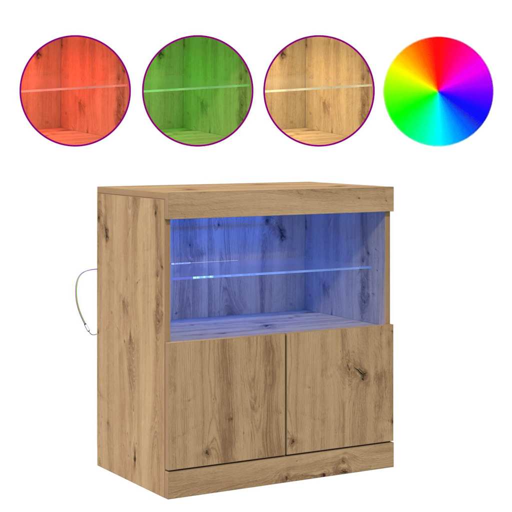 Buffet Marron 60 x 37 x 67 cm Bois d'ingénierie - XIOS
