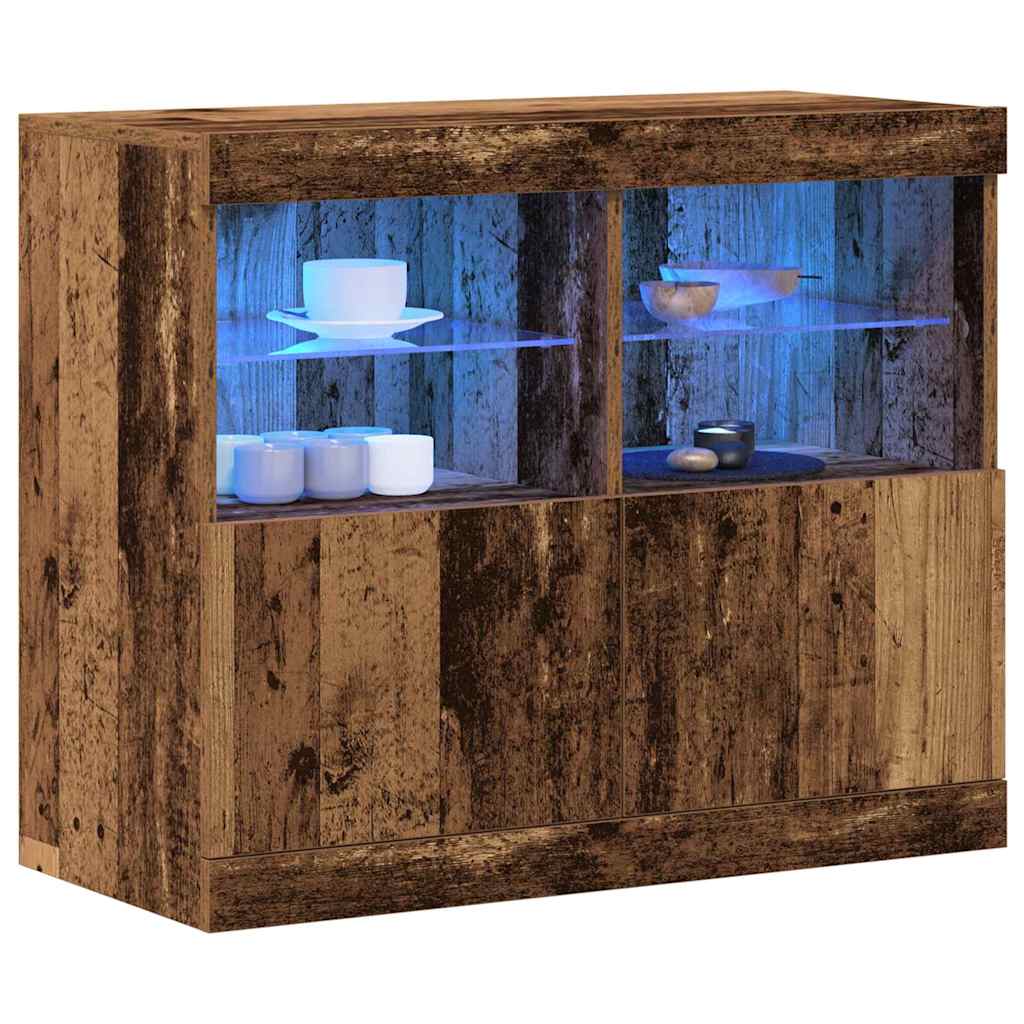 Buffet Marron 81 x 37 x 67 cm Bois d'ingénierie - XIOS