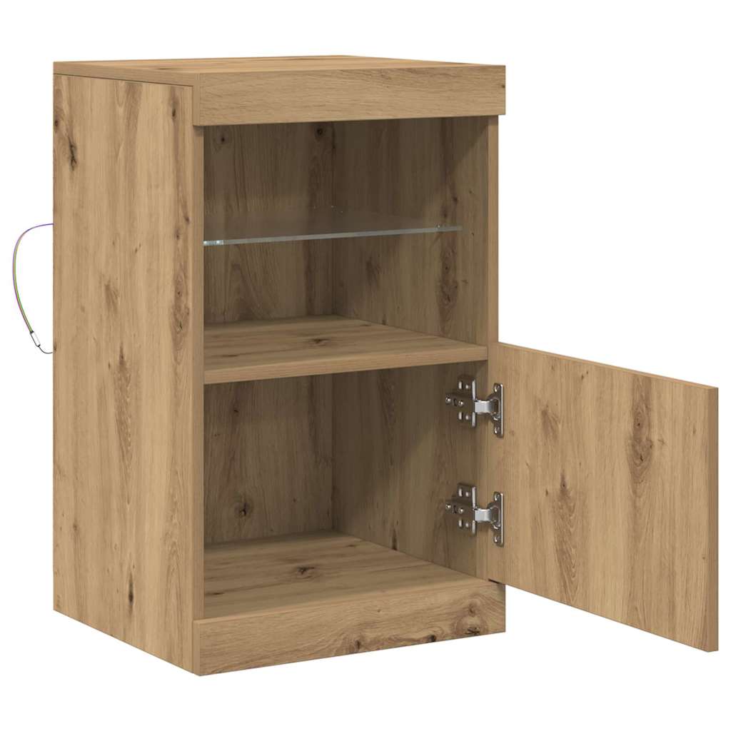 Buffet chêne artisanal 41 x 37 x 67 cm Bois d'ingénierie - XIOS