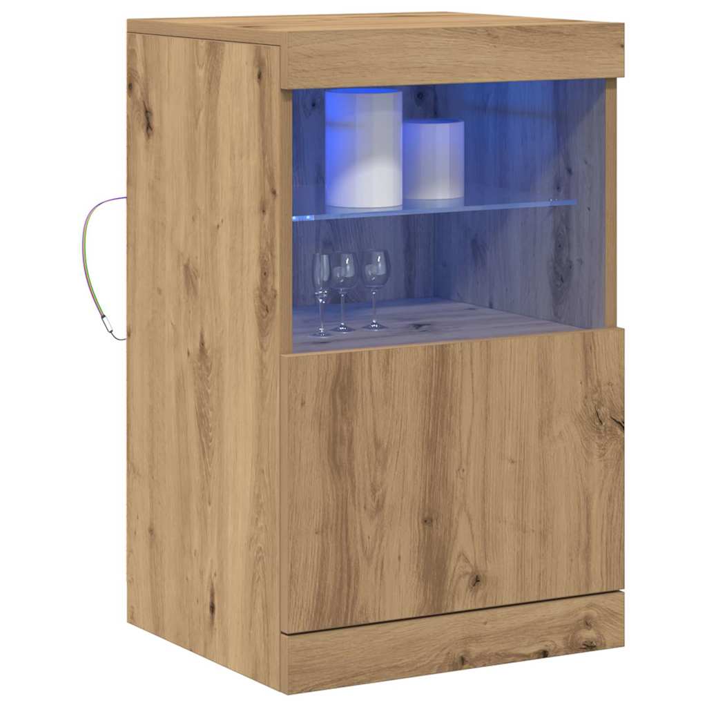 Buffet chêne artisanal 41 x 37 x 67 cm Bois d'ingénierie - XIOS