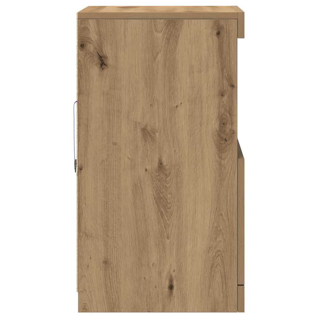 Buffet chêne artisanal 41 x 37 x 67 cm Bois d'ingénierie - XIOS