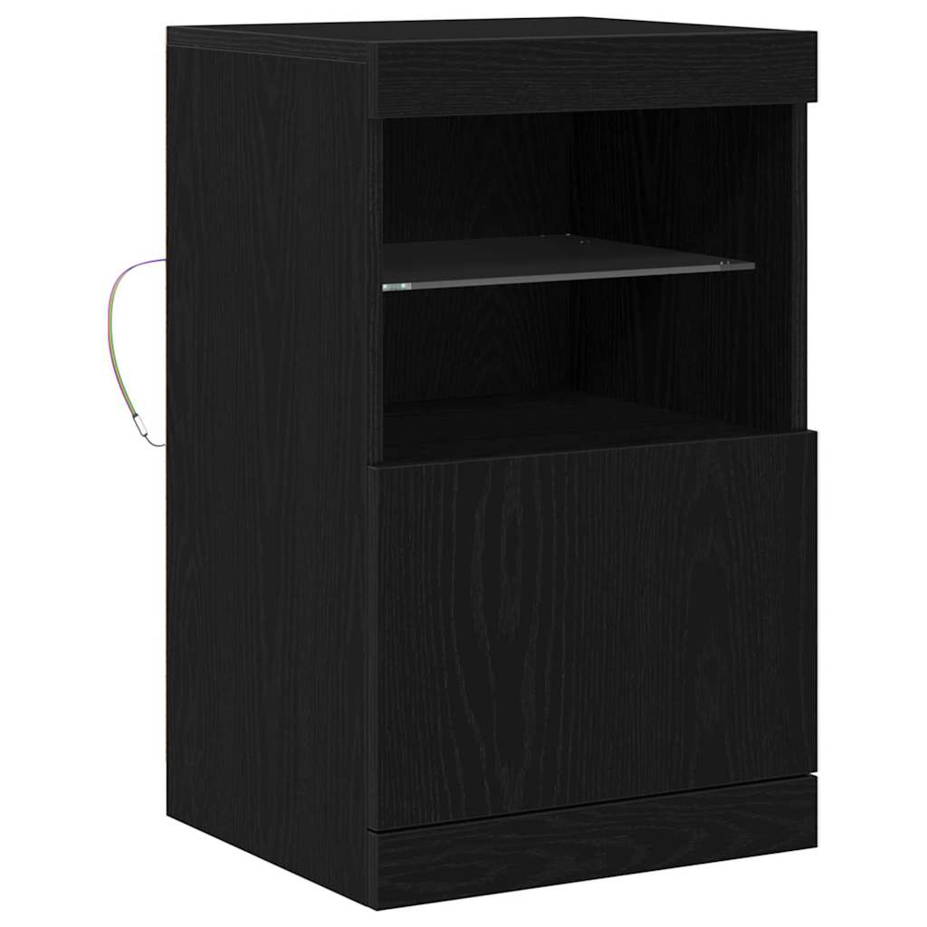 Buffet Chêne noir 41 x 37 x 67 cm Bois d'ingénierie - XIOS