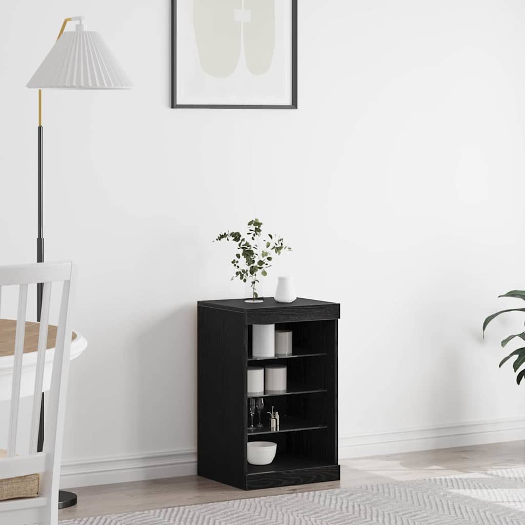 Buffet Chêne noir 41 x 37 x 67 cm Bois d'ingénierie - XIOS