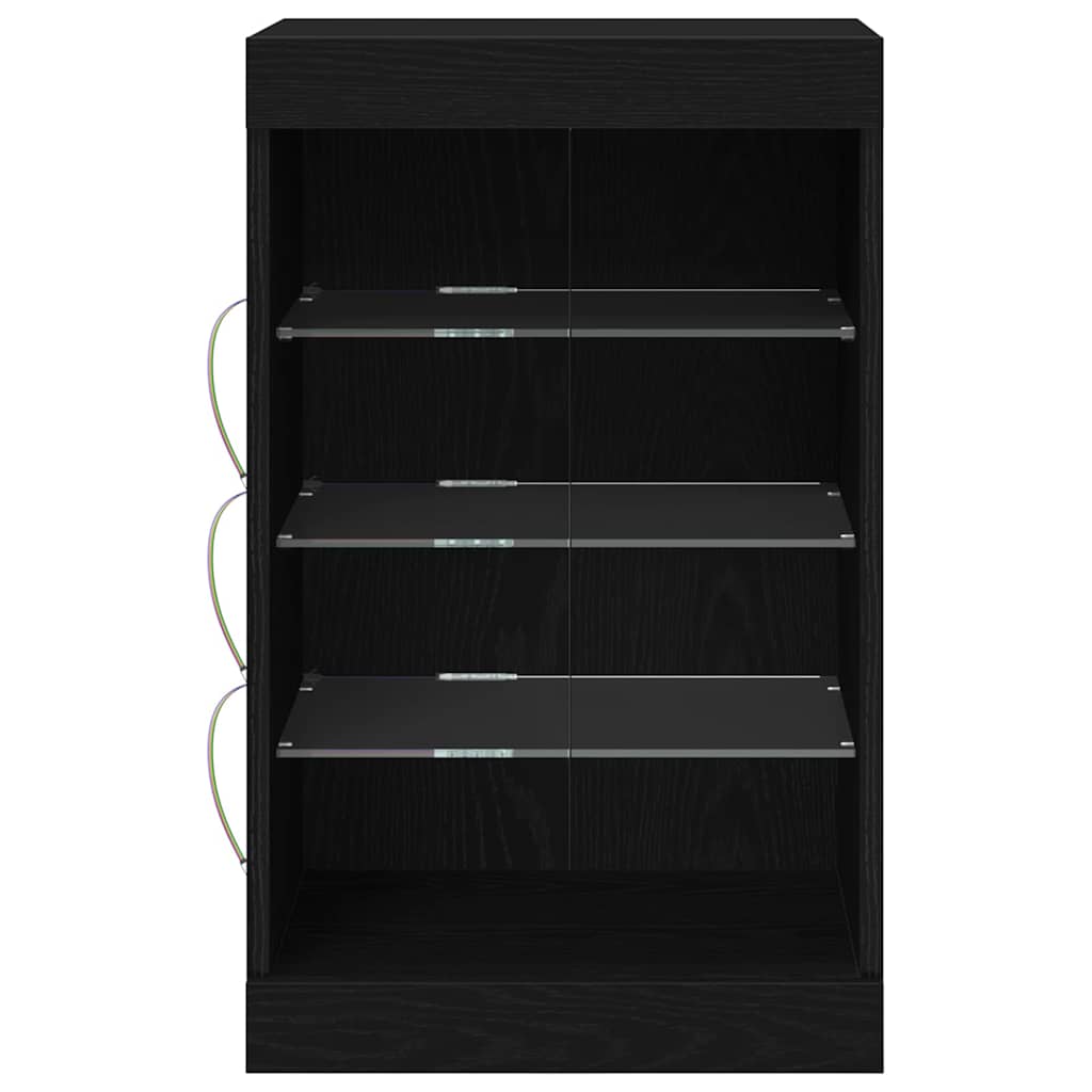 Buffet Chêne noir 41 x 37 x 67 cm Bois d'ingénierie - XIOS