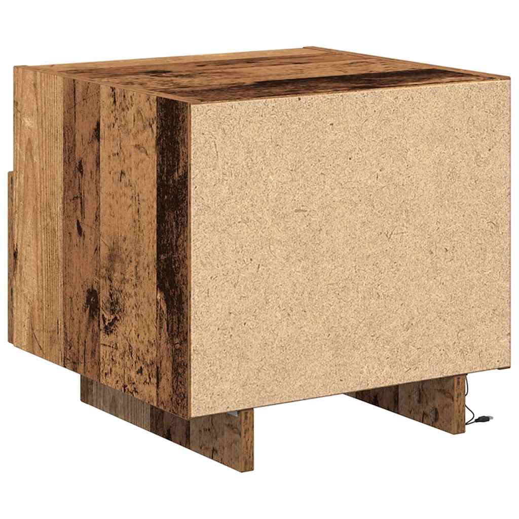 Meuble de Chevet Bois ancien 40 x 39 x 37 cm Bois d'ingénierie