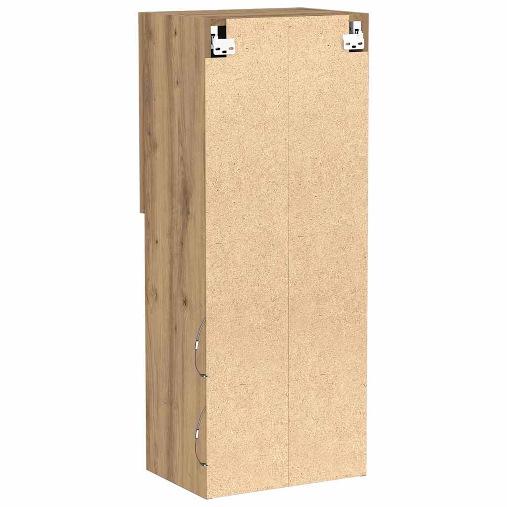 Meuble TV chêne artisanal 40.5 x 30 x 102 cm Bois d'ingénierie - XIOS