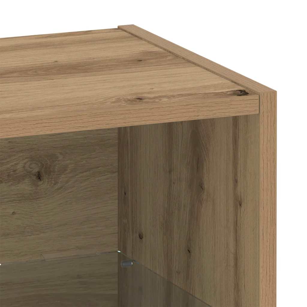 Étagère flottante avec étagère 2 pcs Marron 40 x 28.5 x 40 cm - XIOS