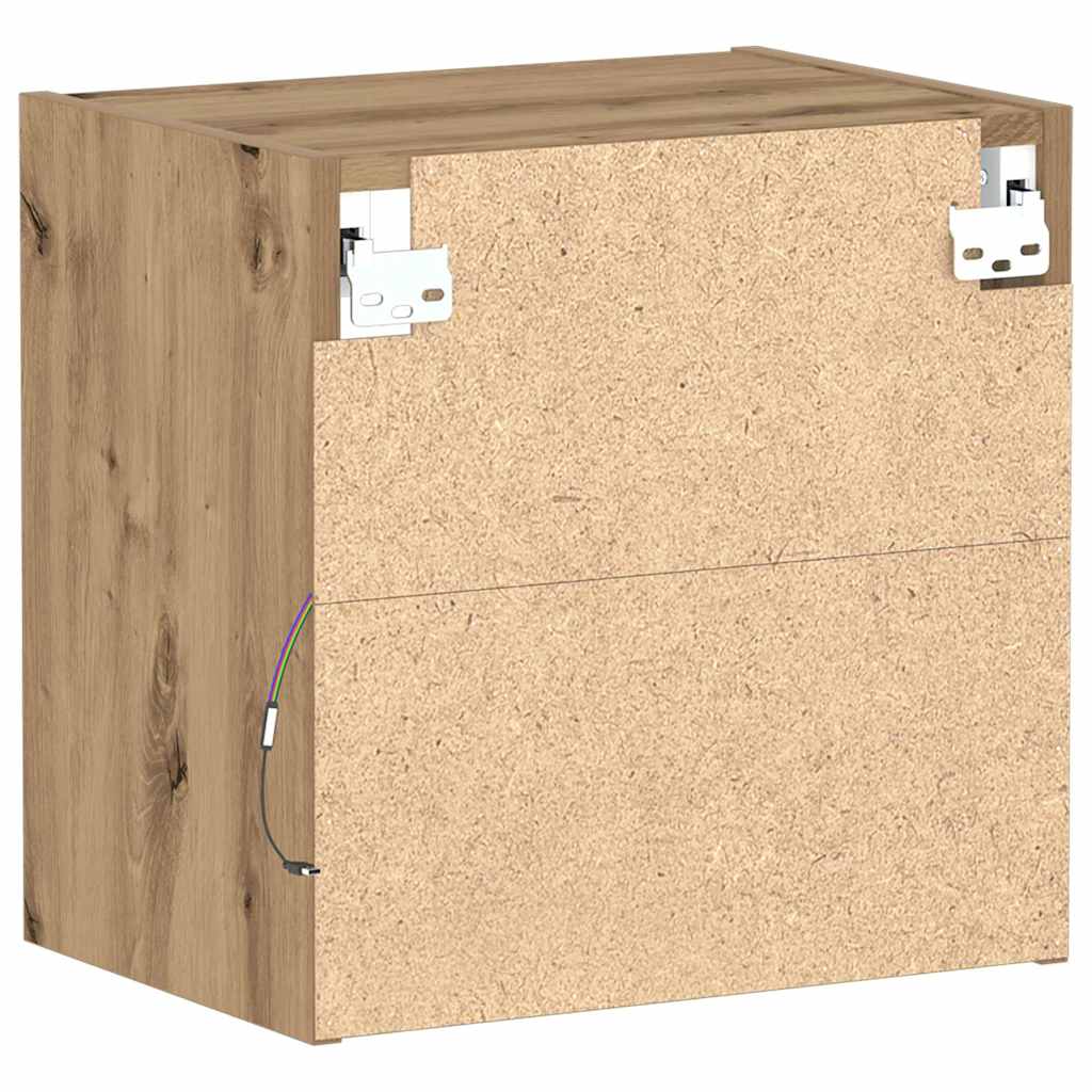 Étagère flottante avec étagère 2 pcs Marron 40 x 28.5 x 40 cm - XIOS