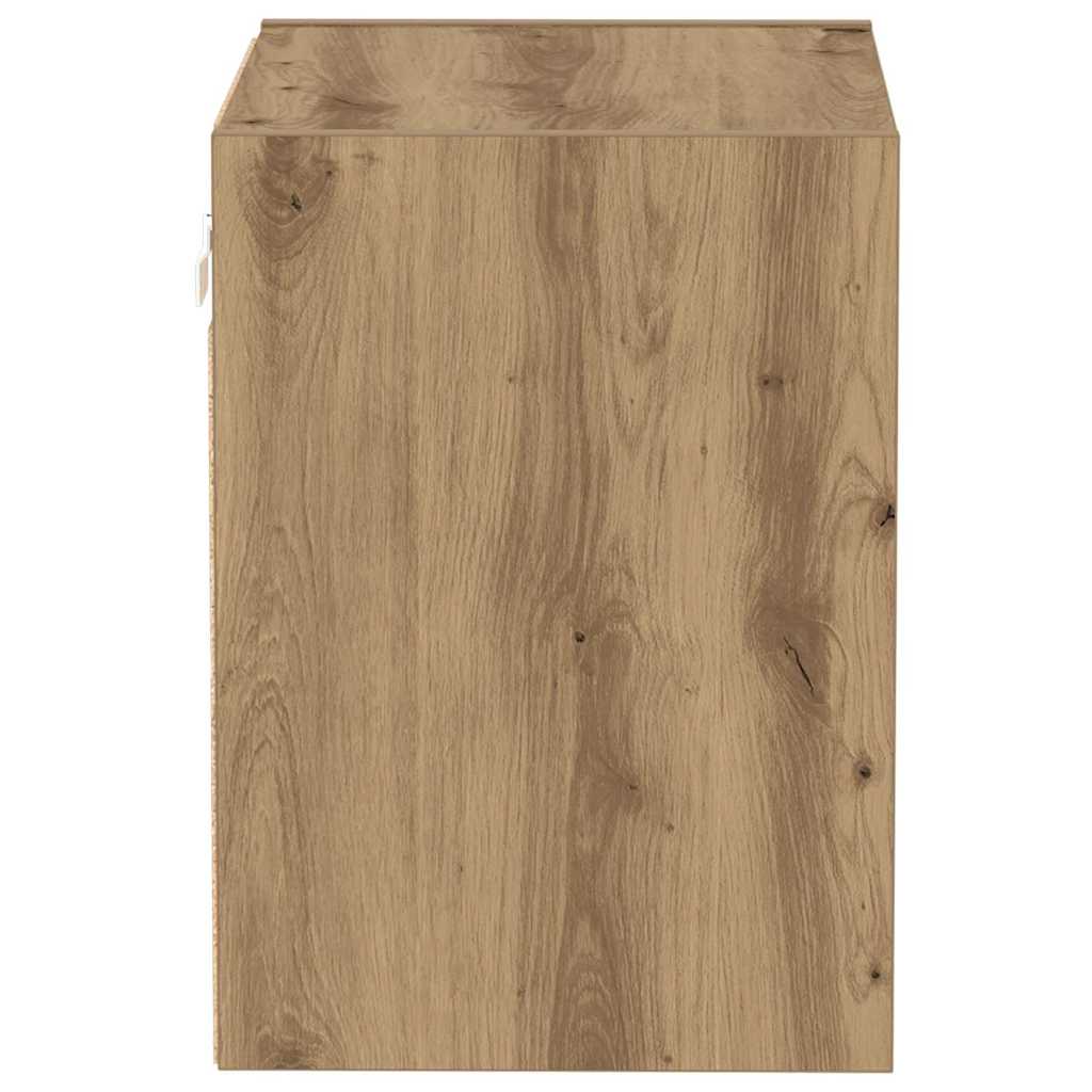 Étagère flottante avec étagère 2 pcs Marron 40 x 28.5 x 40 cm - XIOS