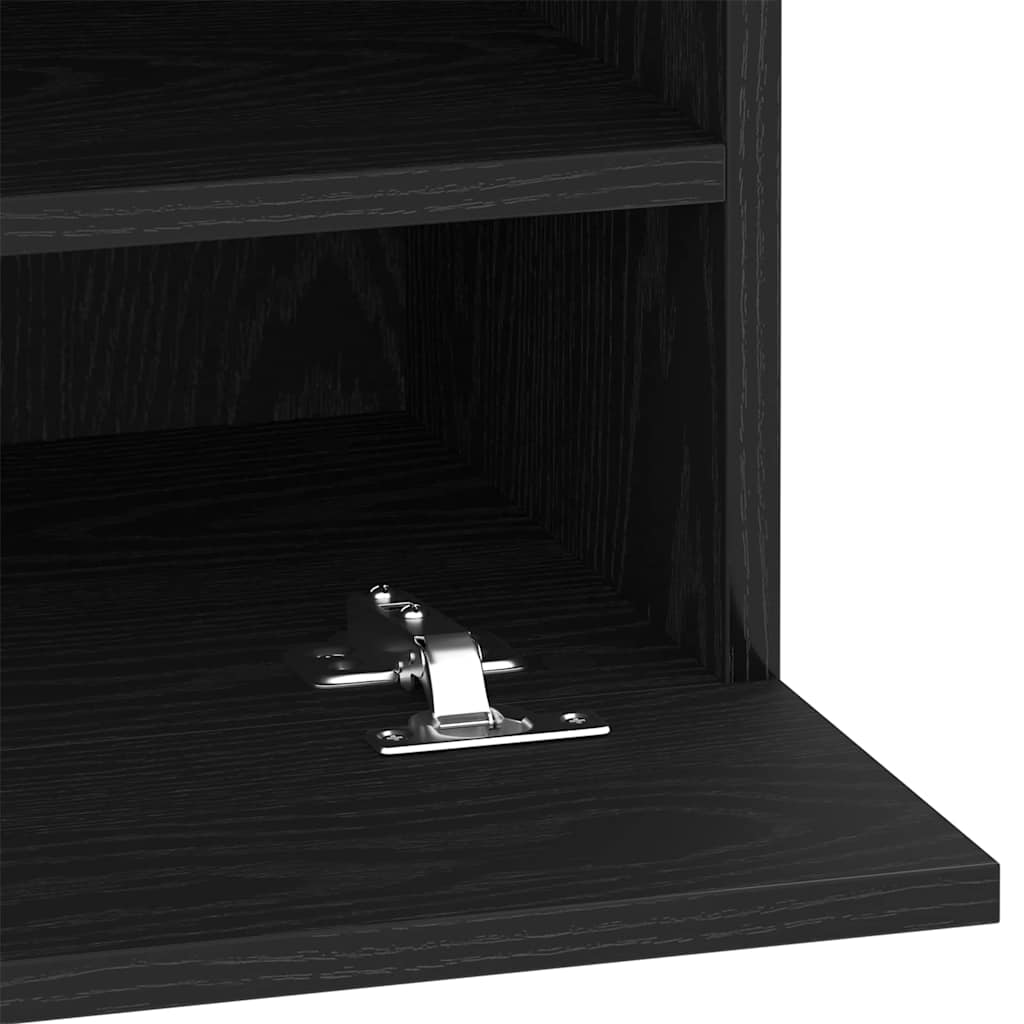 Meuble TV Noir 40 x 30 x 60,5 cm Bois d'ingénierie - XIOS