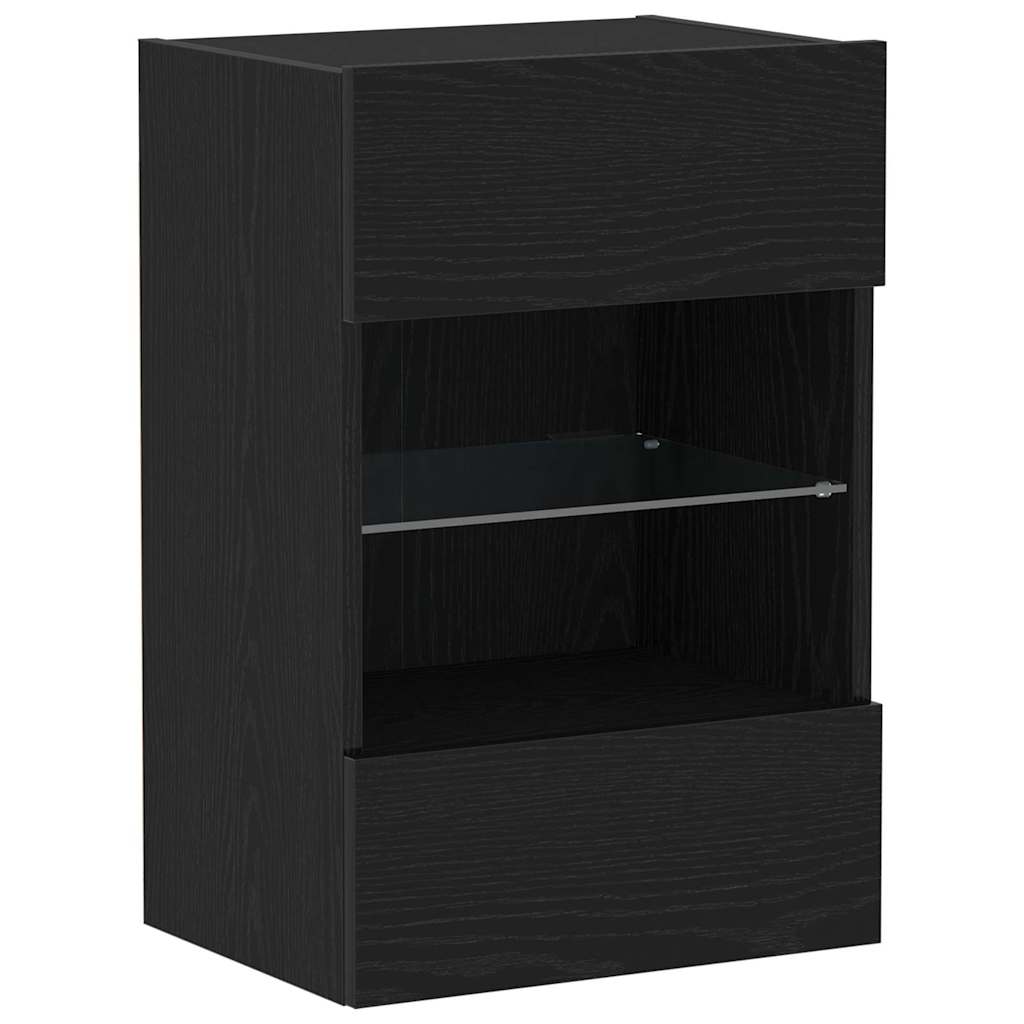 Meuble TV Noir 40 x 30 x 60,5 cm Bois d'ingénierie - XIOS