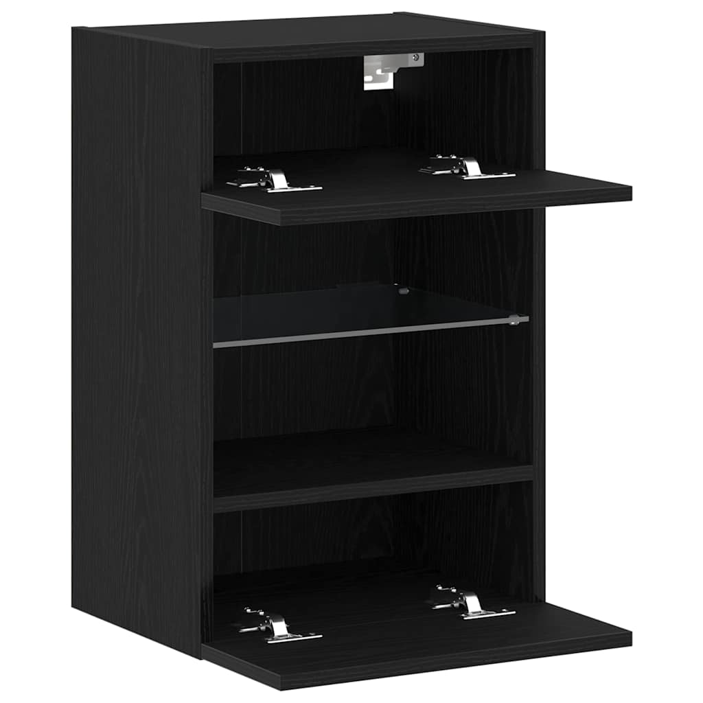 Meuble TV Noir 40 x 30 x 60,5 cm Bois d'ingénierie - XIOS