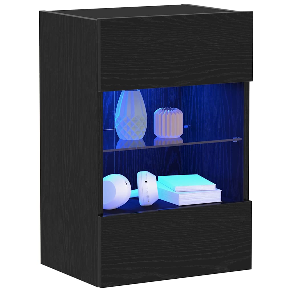 Meuble TV Noir 40 x 30 x 60,5 cm Bois d'ingénierie - XIOS