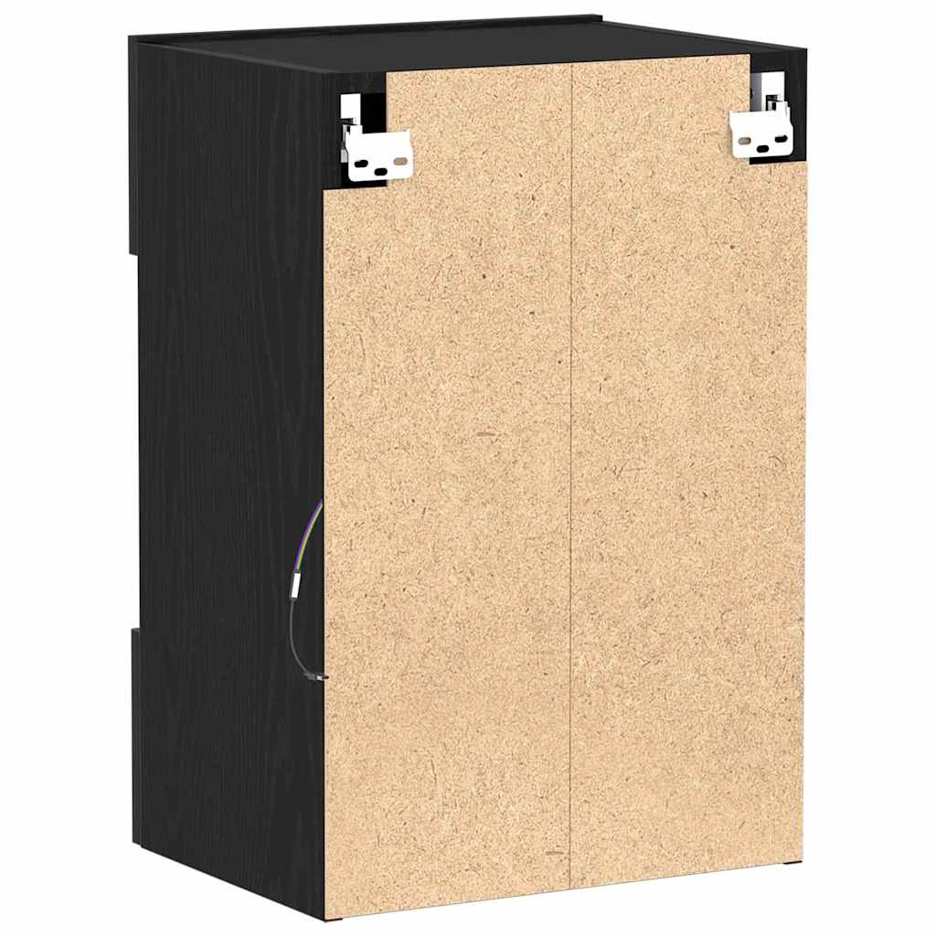 Meuble TV 2 pcs Noir 40 x 30 x 60,5 cm Bois d'ingénierie - XIOS