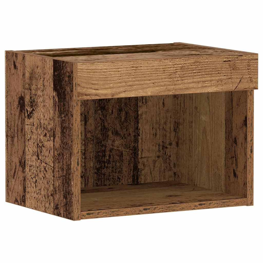 Meuble TV Bois ancien 40 x 30 x 30 cm Bois d'ingénierie - XIOS