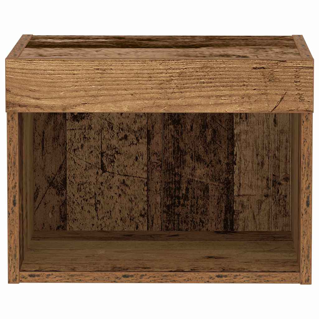 Meuble TV Bois ancien 40 x 30 x 30 cm Bois d'ingénierie - XIOS