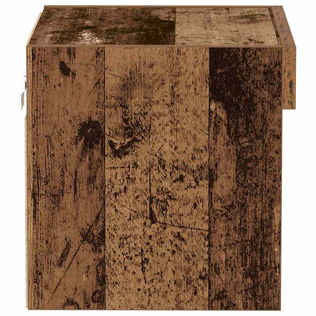 Meuble TV 2 pcs Bois ancien 40 x 30 x 30 cm Bois d'ingénierie - XIOS