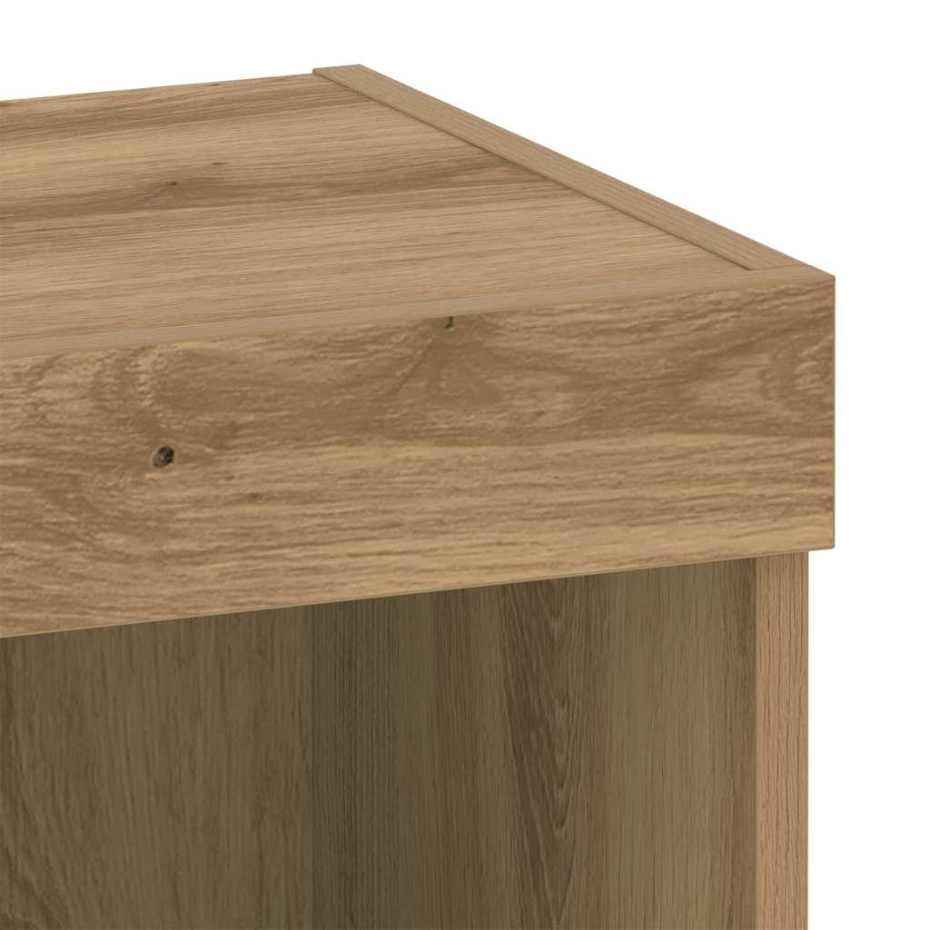 Meuble TV Chêne artisanal 40 x 30 x 30 cm Bois d'ingénierie - XIOS