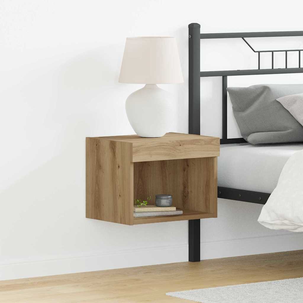 Meuble TV Chêne artisanal 40 x 30 x 30 cm Bois d'ingénierie - XIOS