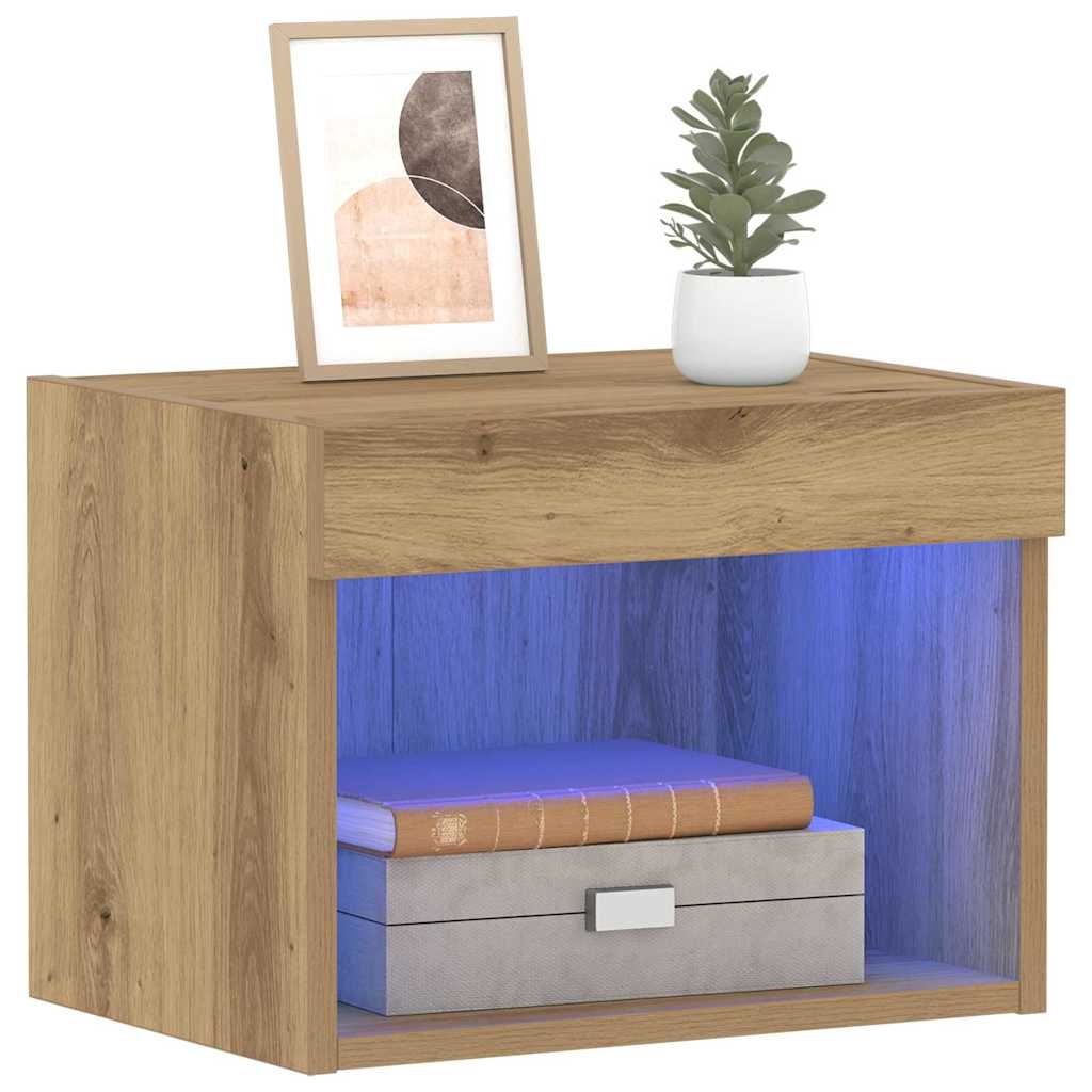 Meuble TV Chêne artisanal 40 x 30 x 30 cm Bois d'ingénierie - XIOS