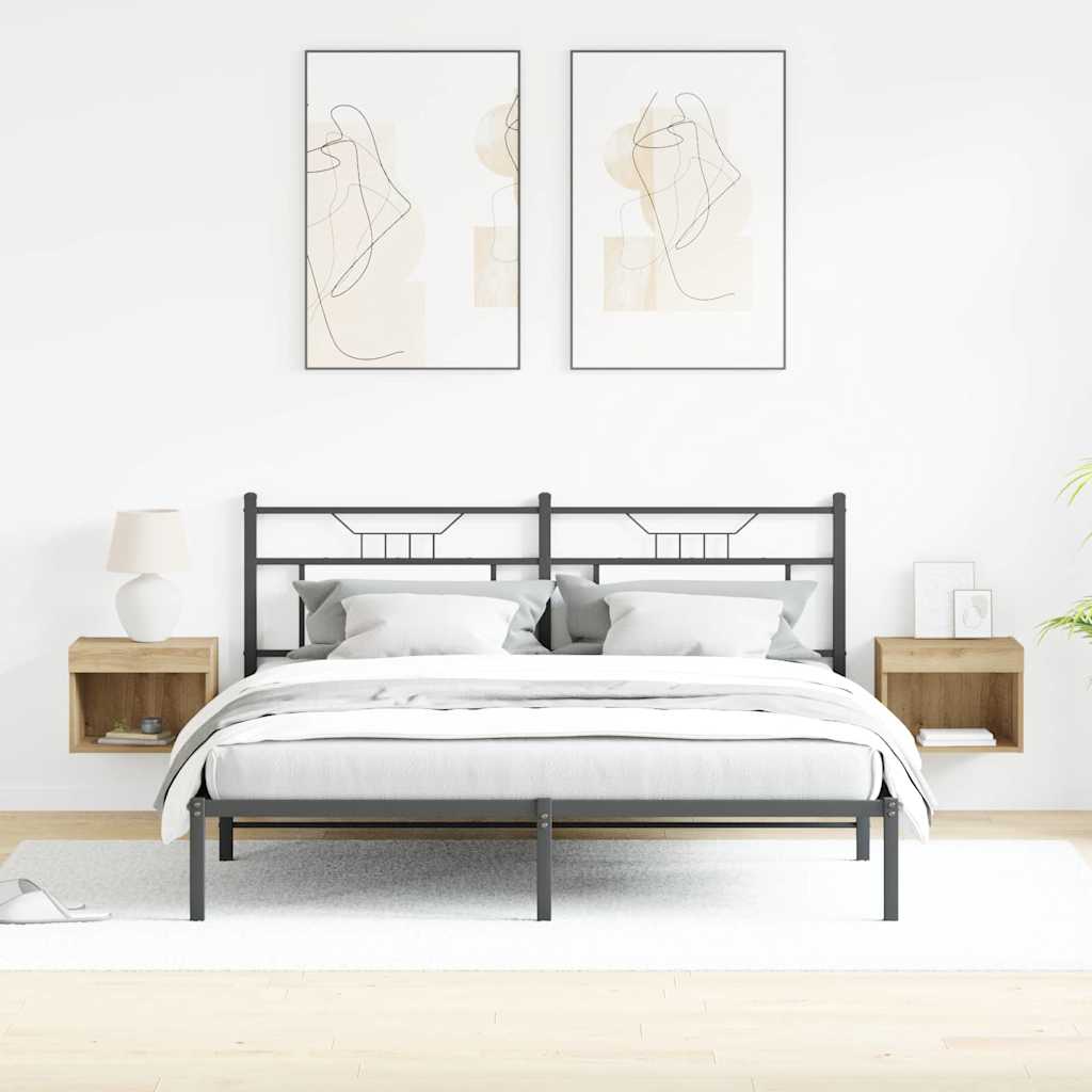 Meuble TV Montage mural 2 pcs chêne artisanal 40 x 30 x 30 cm - XIOS