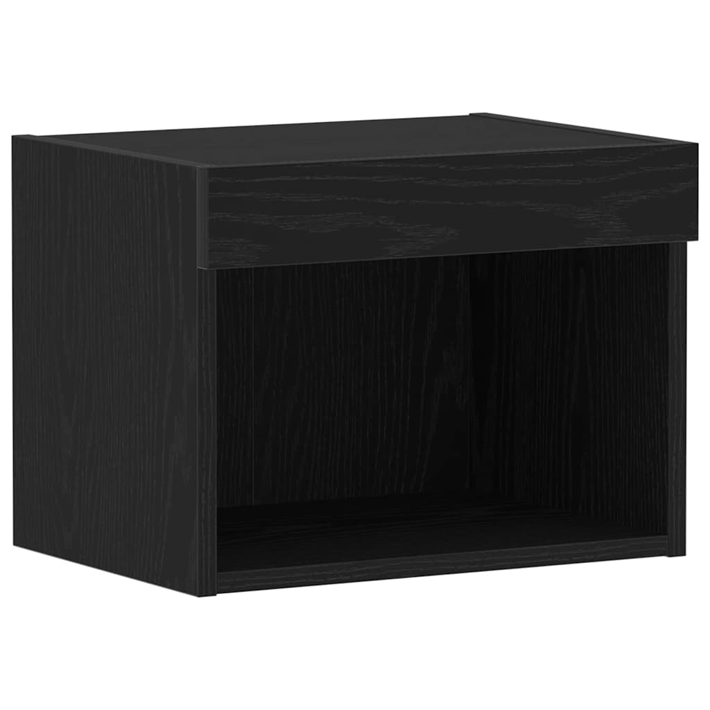 Meuble TV Chêne noir 40 x 30 x 30 cm Bois d'ingénierie - XIOS