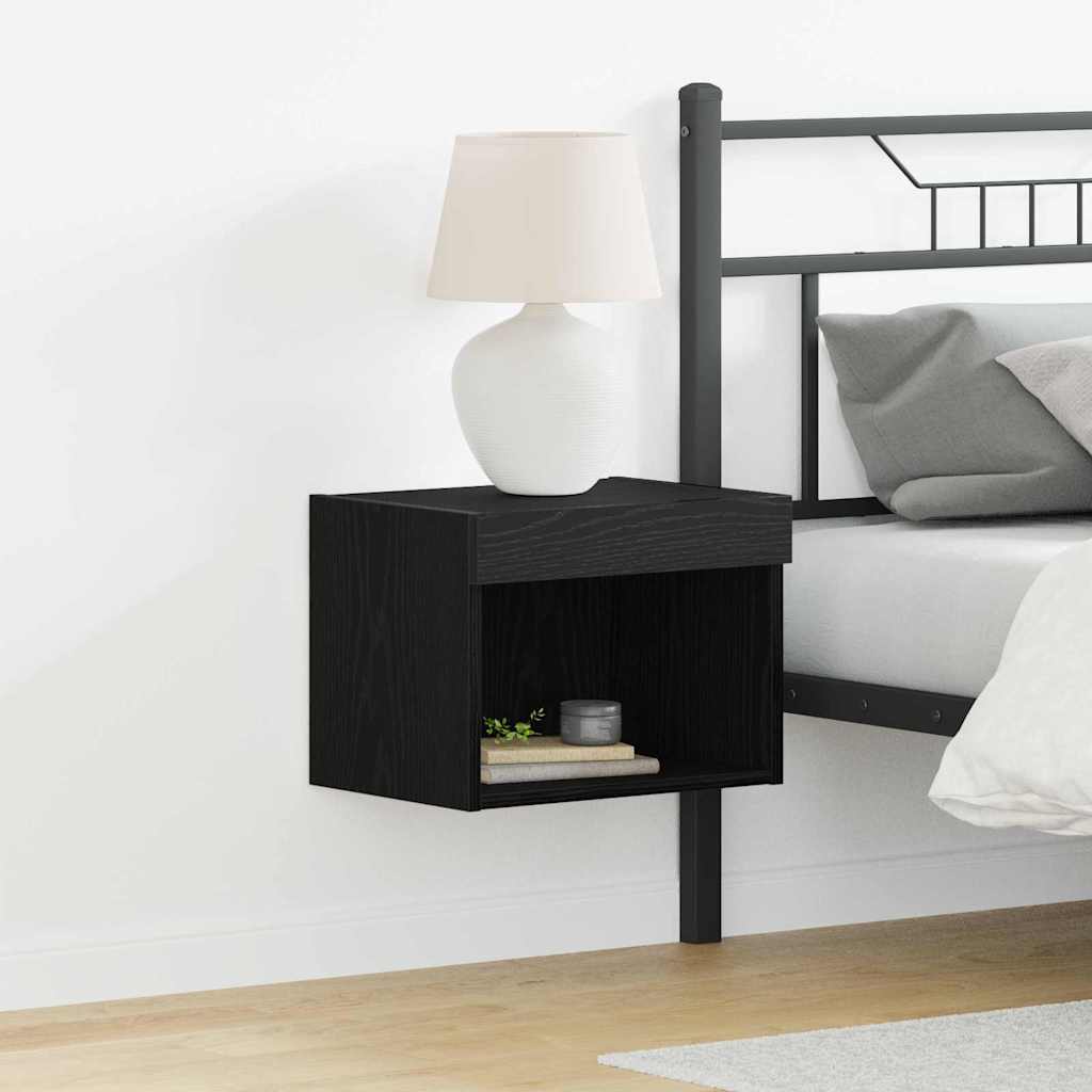 Meuble TV 2 pcs Chêne noir 40 x 30 x 30 cm Bois d'ingénierie - XIOS