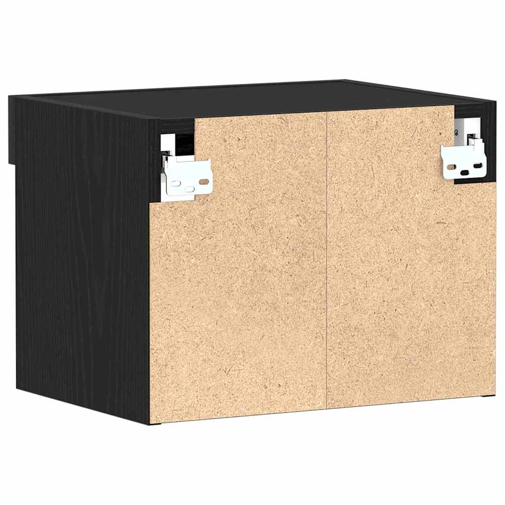 Meuble TV 2 pcs Chêne noir 40 x 30 x 30 cm Bois d'ingénierie - XIOS