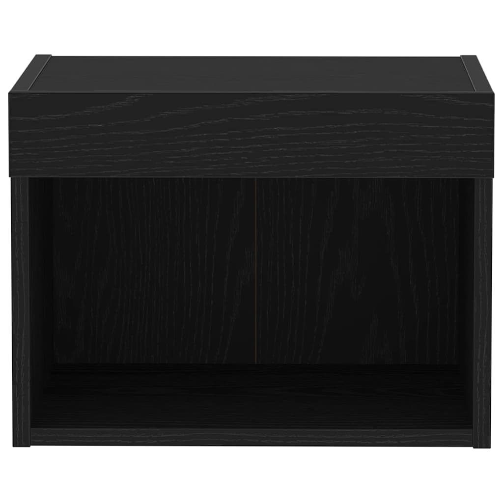 Meuble TV 2 pcs Chêne noir 40 x 30 x 30 cm Bois d'ingénierie - XIOS