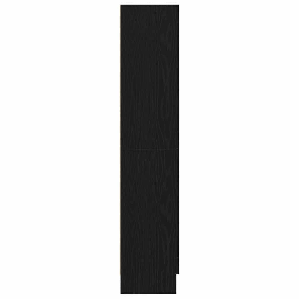 Bibliothèque Chêne noir 82.5 x 30.5 x 150 cm Bois d'ingénierie - XIOS