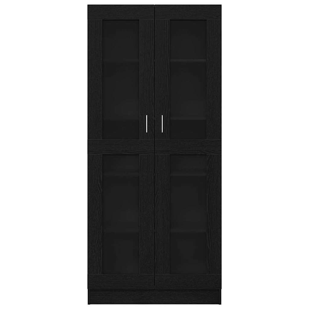 Bibliothèque Chêne noir 82.5 x 30.5 x 185 cm Bois d'ingénierie - XIOS