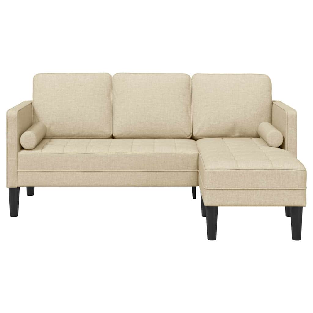 Ensemble de Canapés Crème 173 x 131 x 67 cm tissu - XIOS
