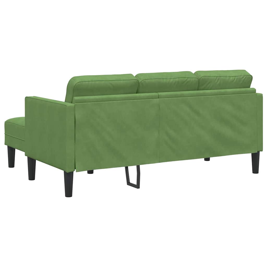 Ensemble de Canapés avec coussin Vert clair Polyester - XIOS