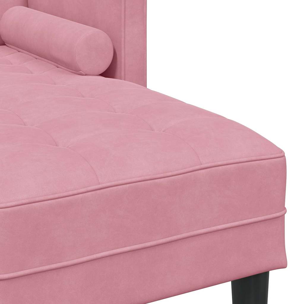 Ensemble de Canapés avec coussin Rose Polyester - XIOS