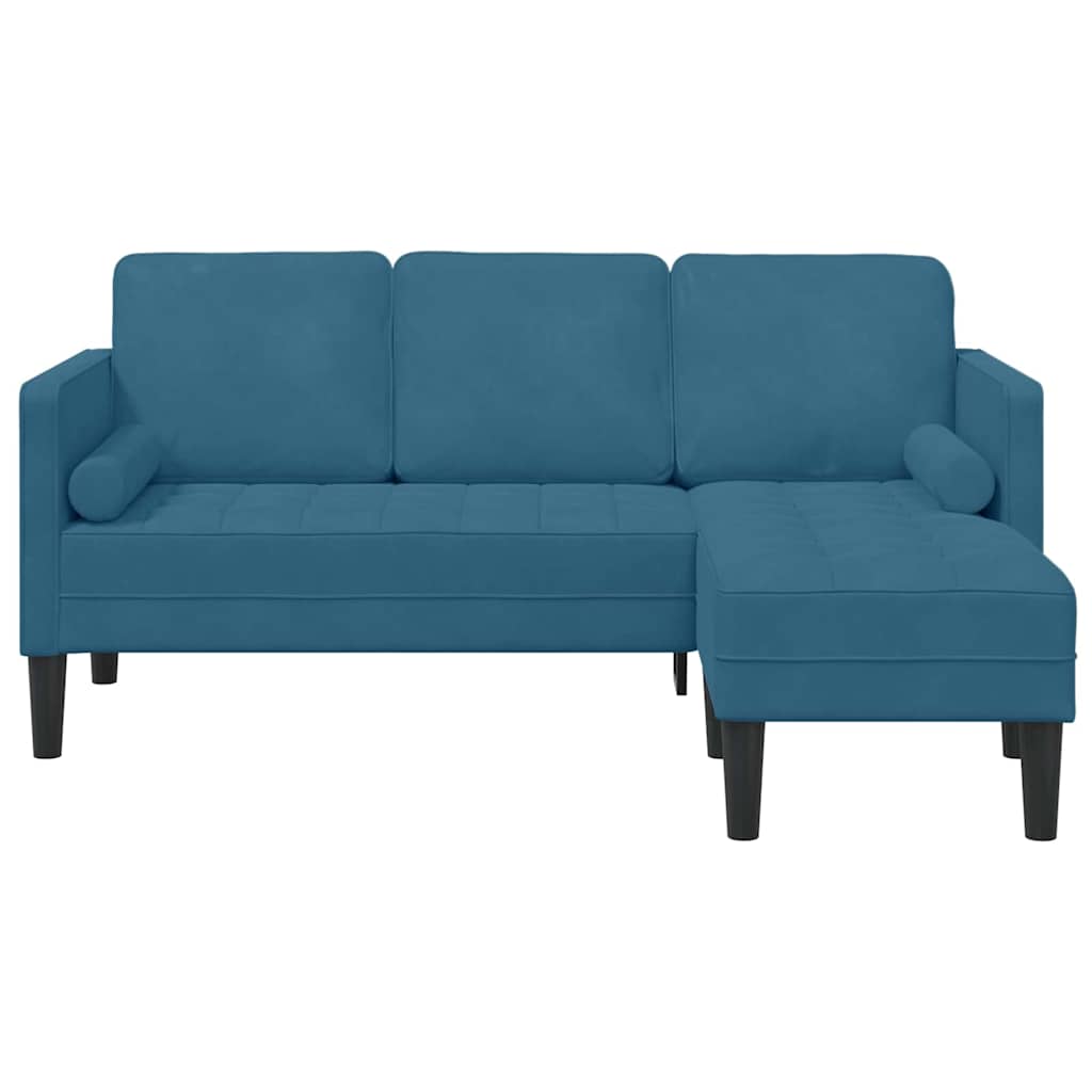 Ensemble de Canapés avec coussin Bleu Polyester - XIOS