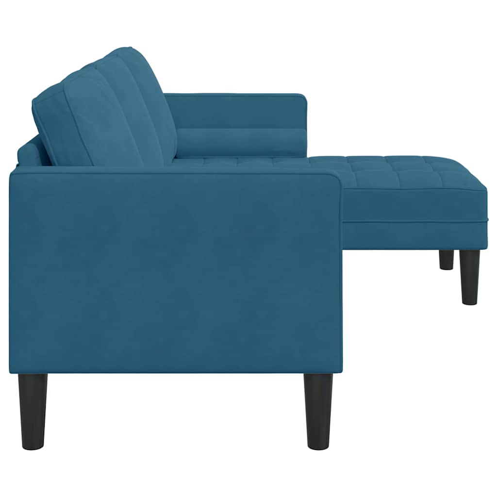 Ensemble de Canapés avec coussin Bleu Polyester - XIOS