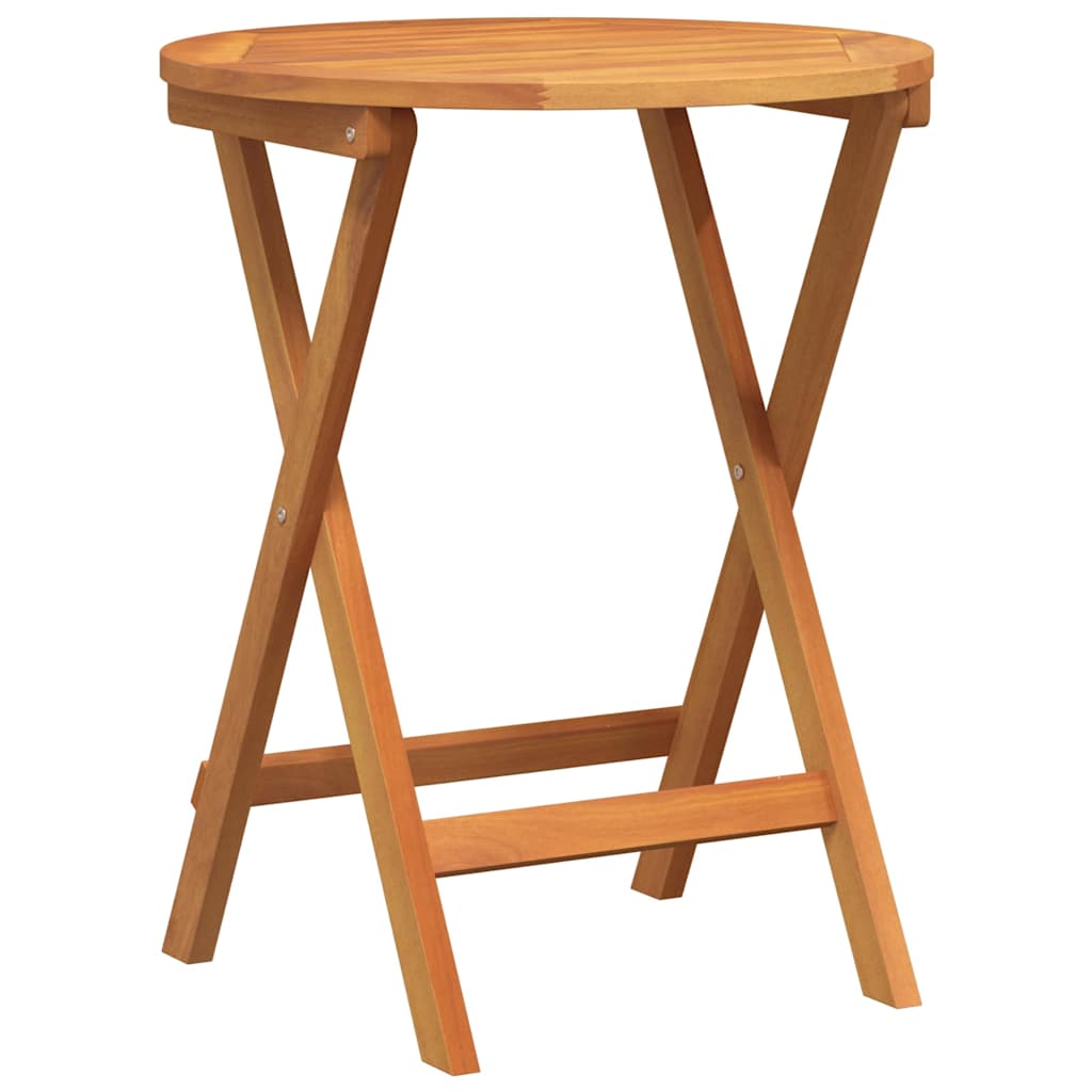Ensemble de salle à manger pour jardin 3 pcs Huile Naturelle - XIOS