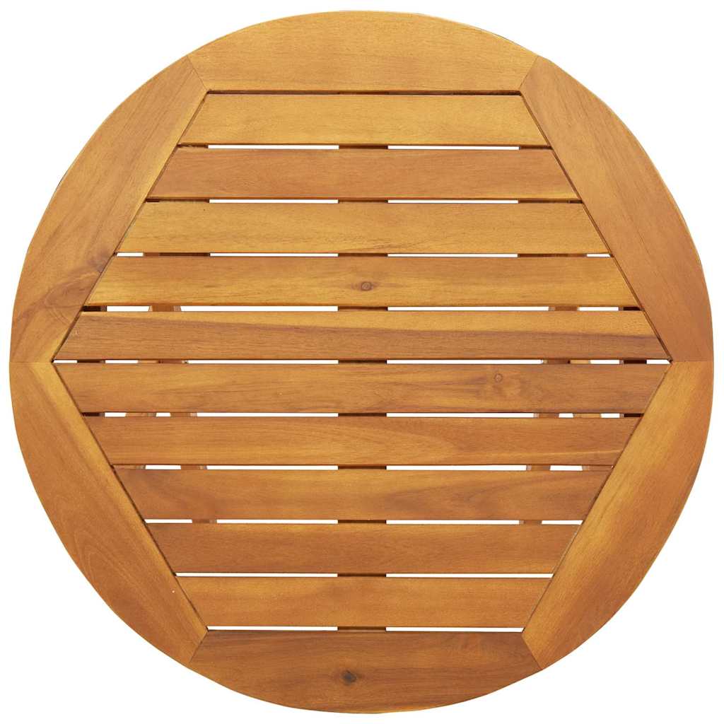 Ensemble de salle à manger pour jardin 3 pcs Huile Naturelle - XIOS