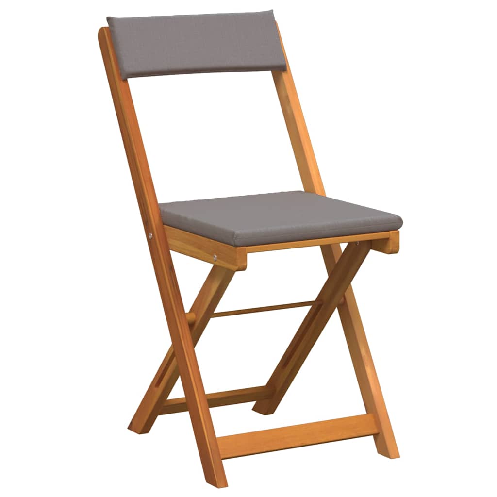 Ensemble bistrot 3 pcs Huile Naturelle Bois d'Acacia Massif - XIOS