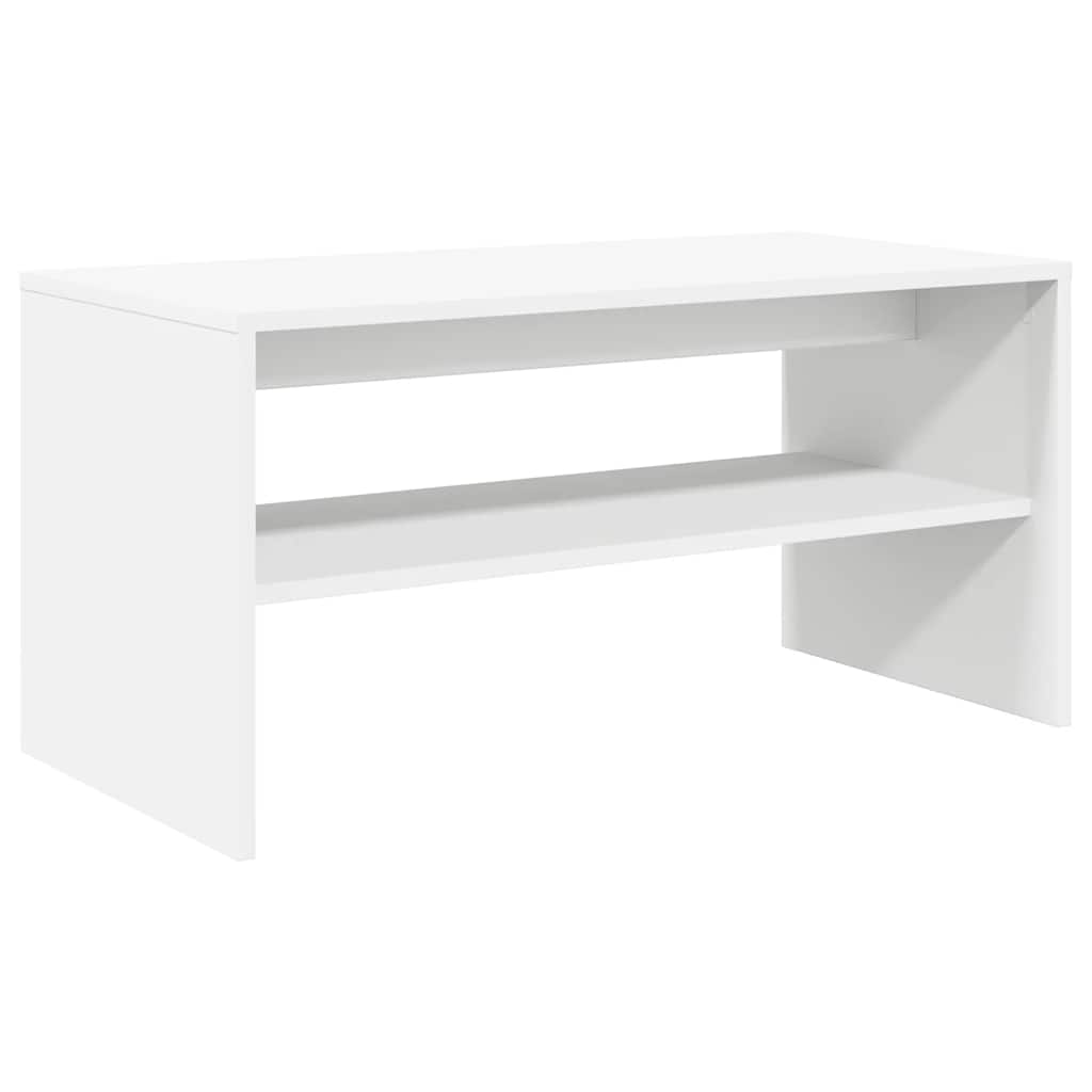 Meuble TV blanc 60x40x40 cm bois d'ingénierie - XIOS