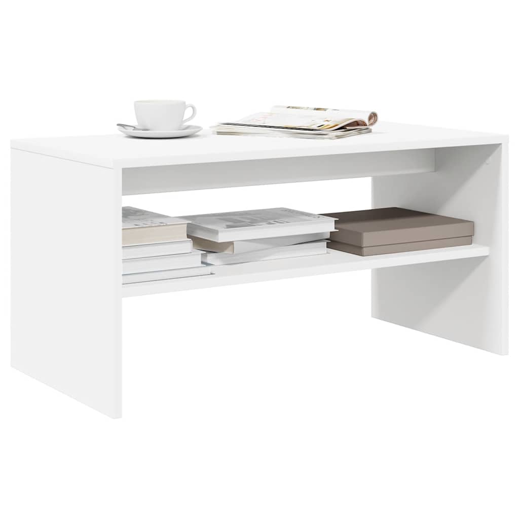 Meuble TV blanc 60x40x40 cm bois d'ingénierie - XIOS