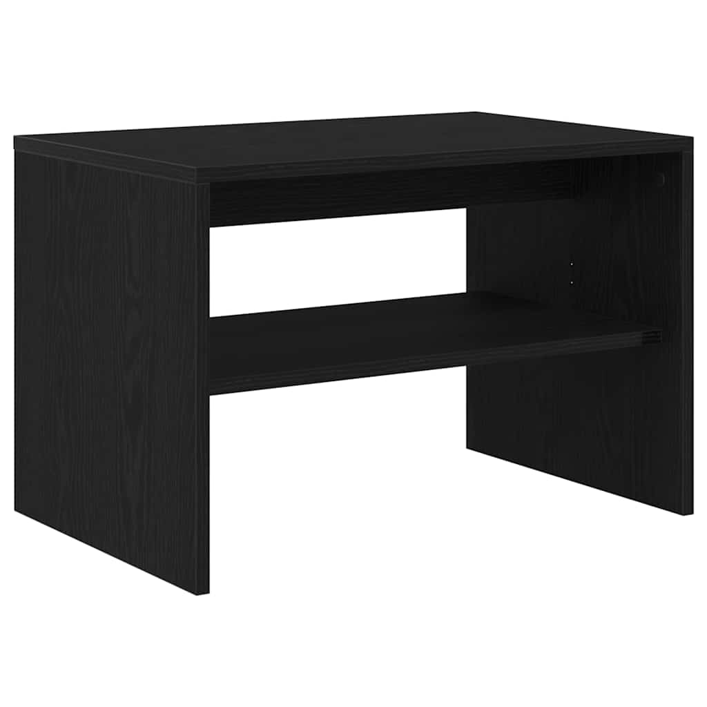Meuble TV chêne noir 60x40x40 cm bois d'ingénierie - XIOS