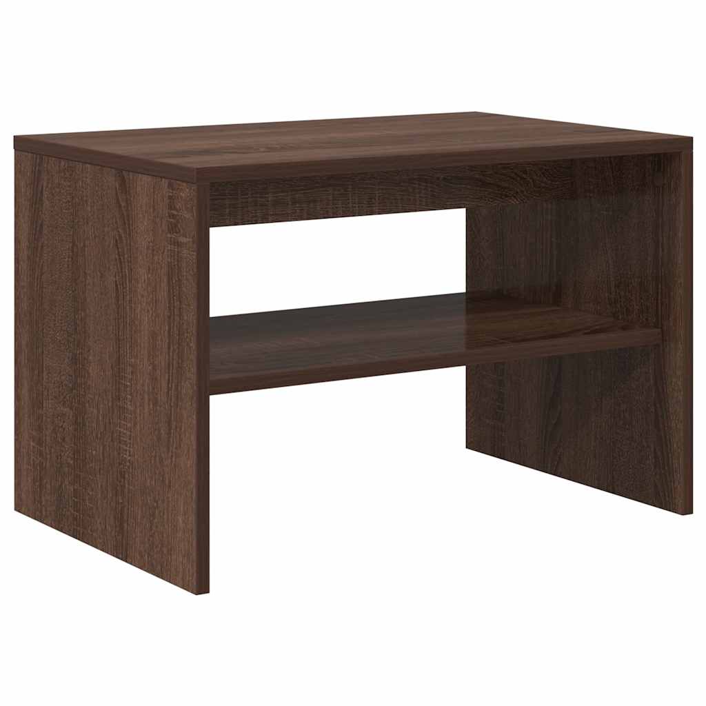 Meuble TV chêne marron 60x40x40 cm bois d'ingénierie - XIOS