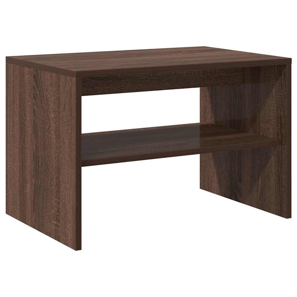Meuble TV chêne marron 60x40x40 cm bois d'ingénierie - XIOS