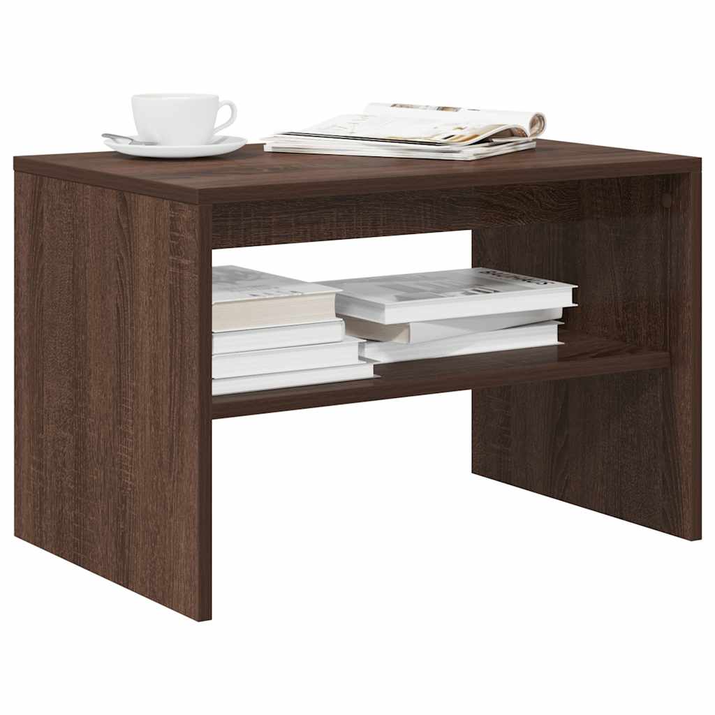 Meuble TV chêne marron 60x40x40 cm bois d'ingénierie - XIOS