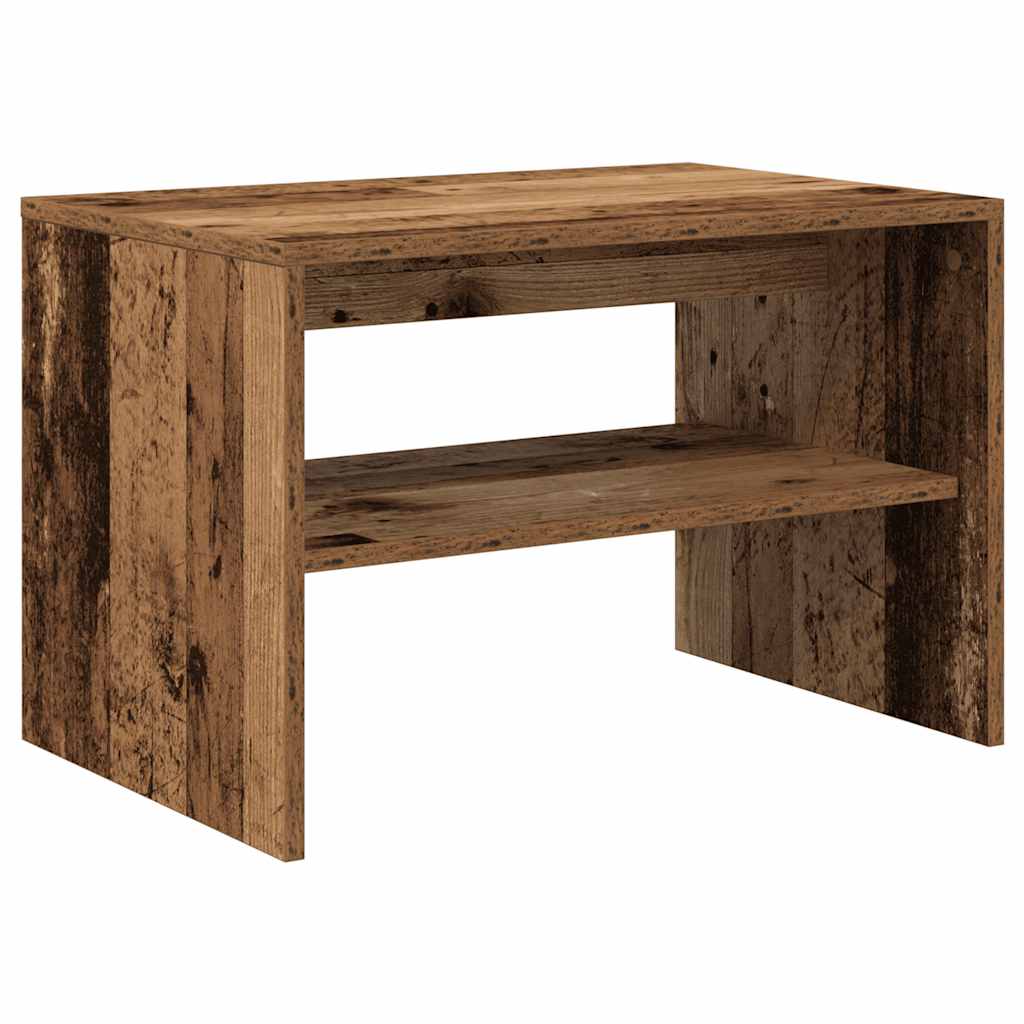 Meuble TV vieux bois 60x40x40 cm bois d'ingénierie - XIOS