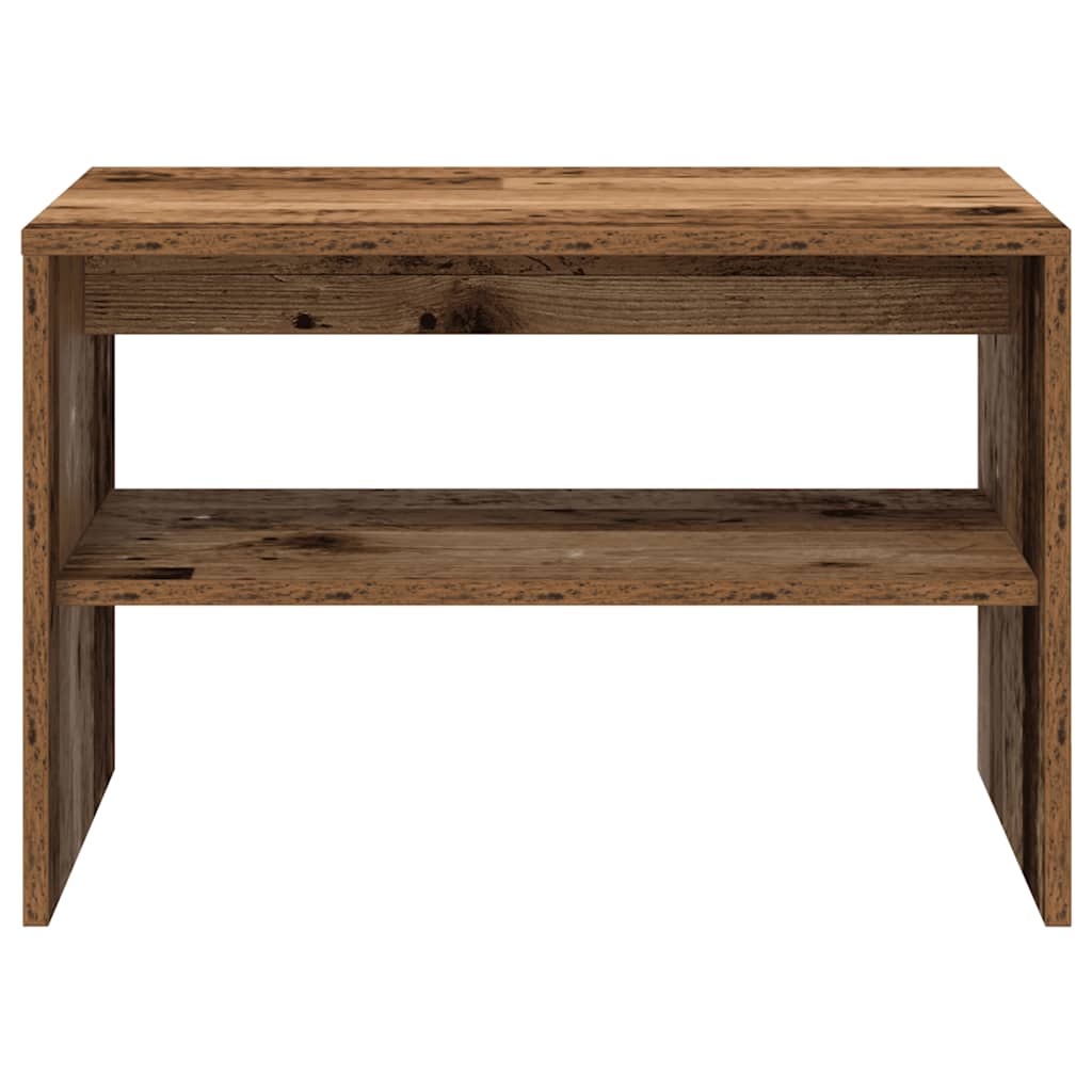 Meuble TV vieux bois 60x40x40 cm bois d'ingénierie - XIOS